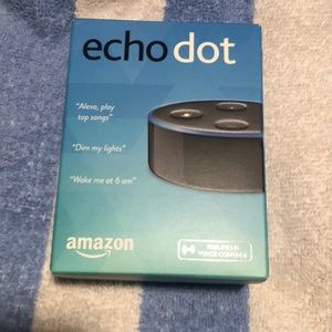 AMAZON ALEXA ECHO DOT, SMART SPEAKER, FAR-FIELD VOICE CONTROL, 2nd Generation